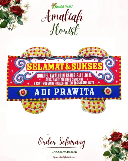 Papan Bunga Ucapan Selamat Seunuddon